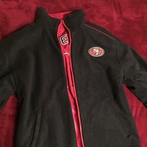 SF 49ers Reversible Fleece Jacket